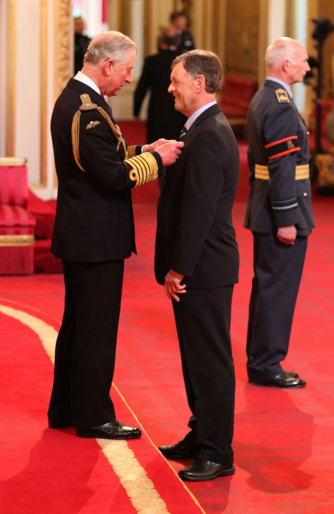 Mel and Prince Charles