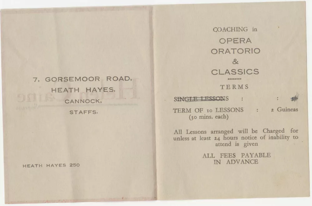 Nellie ‘Helen’ Cane Booklets